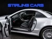 Used Mercedes SL55 AMG AMG 476 HP (350 kW) 2003 Silver Cabriolet