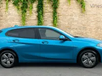 Used BMW 118 Comfort Edition 136 HP (100 kW) 2024 Blue Hatchback