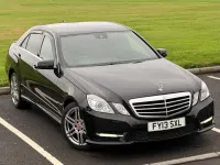 Used Mercedes E220 2013 Black Sedan