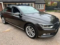 Used VW Passat R-line 2016 Brown Sedan