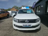 Begagnad VW Amarok Startline 2015 Vit Pickup