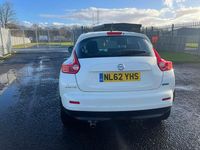 Used Nissan Juke Acenta 2012 White SUV