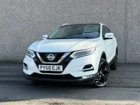 Used Nissan Qashqai Tekna 110 HP (80 kW) 2018 White SUV