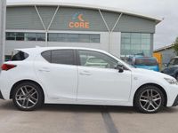 Used Lexus CT200h Sport Line 2018 White Hatchback