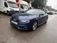 Used Audi A5 Cabriolet S-Line 2013 Blue Cabriolet