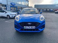 Begagnad Ford Puma ST-Line 2024 Blå Halvkombi