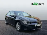 Used VW Golf VIII Life 130 HP (95 kW) 2023 Black Hatchback