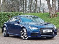 Used Audi TT S-Line 180 HP (132 kW) 2017 Blue Coupe