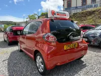 Used Toyota Aygo 68 HP (50 kW) 2012 Red Hatchback