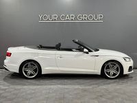 Used Audi A5 Cabriolet S-Line 190 HP (139 kW) 2019 White Cabriolet