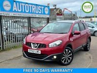 Used Nissan Qashqai +2 N-TEC 2012 Red SUV