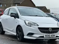 Used Vauxhall Corsa Edition 75 HP (55 kW) 2016 White Hatchback