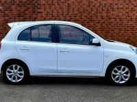 Used Nissan Micra Acenta 2014 White Hatchback