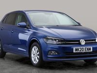 Used VW Polo Match 95 HP (69 kW) 2020 Blue Hatchback