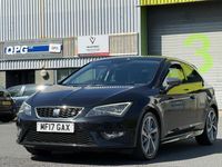 Begagnad Seat Leon FR 2017 Svart Halvkombi