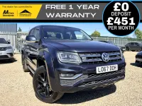 Used VW Amarok Highline 221 HP (162 kW) 2017 Blue Pickup