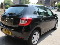 Used Dacia Sandero Ambiance 90 HP (66 kW) 2015 Black Hatchback