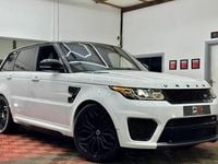 Used Land Rover Range Rover Sport SVR 550 HP (404 kW) 2017 White SUV
