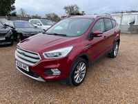 Used Ford Kuga Titanium 120 HP (88 kW) 2019 Red SUV