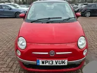 Used Fiat 500 Lounge 69 HP (50 kW) 2013 Red Hatchback