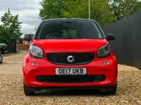 Used Smart ForTwo Cabrio Passion 71 HP (52 kW) 2017 Red Cabriolet