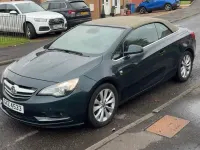 Used Vauxhall Cascada Elite 170 HP (125 kW) 2014 Green Cabriolet
