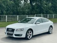 Used Audi A5 Sportback Performance 143 HP (105 kW) 2010 White Hatchback