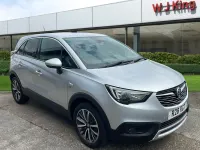 Used Vauxhall Crossland X Elite 120 HP (88 kW) 2018 Silver SUV