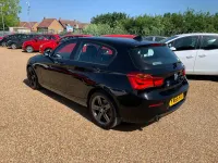 Used BMW 116 Sport Line 2017 Black Hatchback