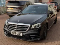 Used Mercedes S350 AMG line 2019 Black Sedan