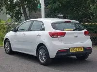 Used Kia Rio 83 HP (61 kW) 2023 White Hatchback