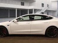 Used Tesla Model 3 Performance 461 kW (627 HP) 2020 White Sedan