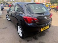 Used Vauxhall Corsa 75 HP (55 kW) 2016 Black Hatchback