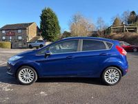 Used Ford Fiesta Titanium 2014 Blue Hatchback