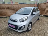 Used Kia Picanto 85 HP (62 kW) 2012 Silver Hatchback