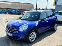 Used Mini Cooper Countryman 122 HP (89 kW) 2016 Blue SUV
