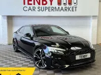 Used Audi S5 Black Edition 341 HP (250 kW) 2022 Black Coupe