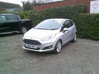 Used Ford Fiesta Zetec 2014 Silver Hatchback