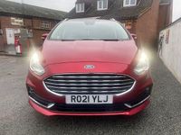 Used Ford S-MAX Titanium 150 HP (110 kW) 2021 Red MPV