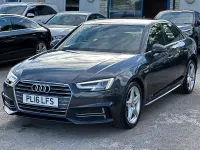 Used Audi A4 S-Line 190 HP (139 kW) 2016 Grey Sedan