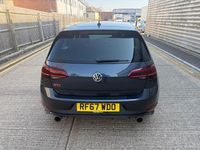 Used VW Golf VII GTI 2017 Blue Hatchback