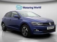 Used VW Polo Match 80 HP (58 kW) 2021 Blue Hatchback