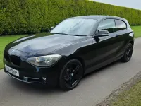 Used BMW 118 Sport Line 2014 Black Hatchback