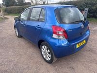 Used Toyota Yaris 2011 Blue Hatchback