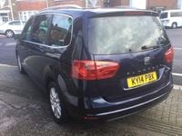 Used Seat Alhambra Ecomotive 2014 Blue MPV