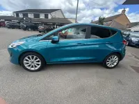 Used Ford Fiesta Titanium 125 HP (91 kW) 2018 Blue Hatchback