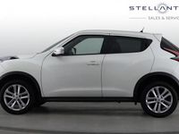 Used Nissan Juke Acenta 113 HP (83 kW) 2016 White SUV