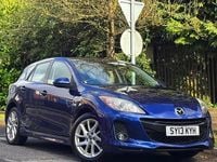 Begagnad Mazda 3 105 HK (77 kW) 2013 Blå Halvkombi