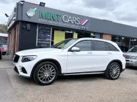Begagnad Mercedes GLC220 AMG line 170 HK (125 kW) 2015 Vit SUV