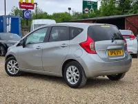 Used Nissan Note Acenta Premium 90 HP (66 kW) 2016 Silver Hatchback